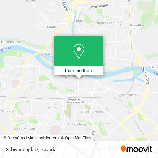 Карта Schwanenplatz