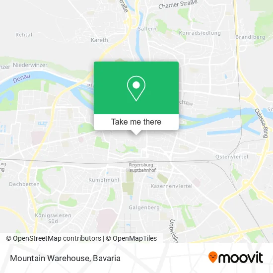 Карта Mountain Warehouse