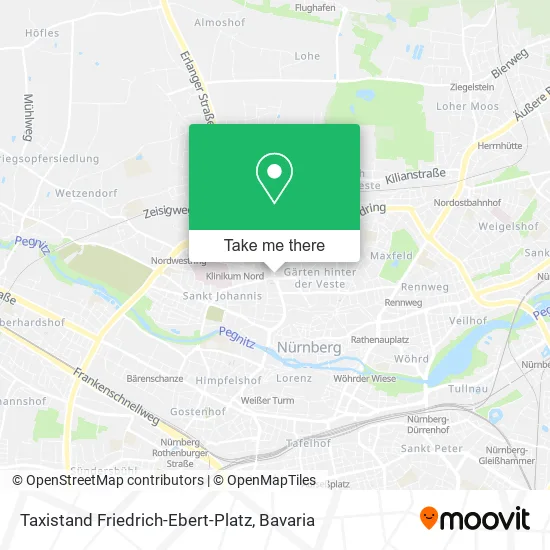 Карта Taxistand Friedrich-Ebert-Platz