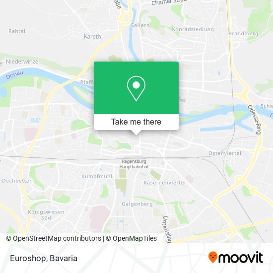 Euroshop map