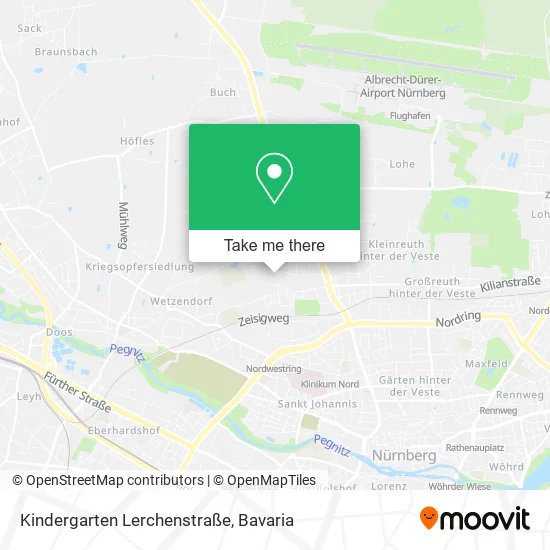 Карта Kindergarten Lerchenstraße