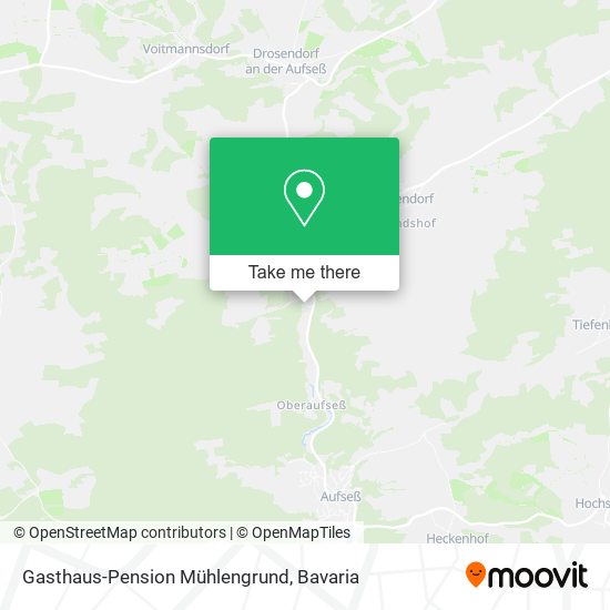 Gasthaus-Pension Mühlengrund map