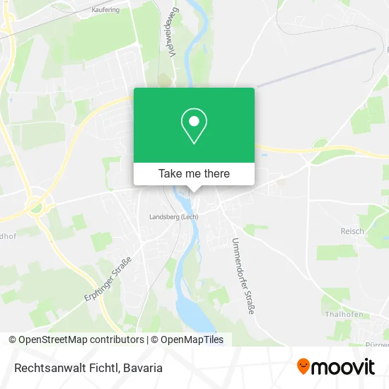 Карта Rechtsanwalt Fichtl