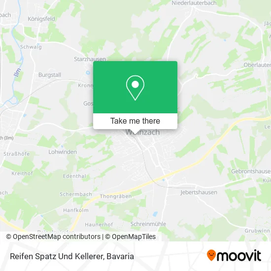 Карта Reifen Spatz Und Kellerer