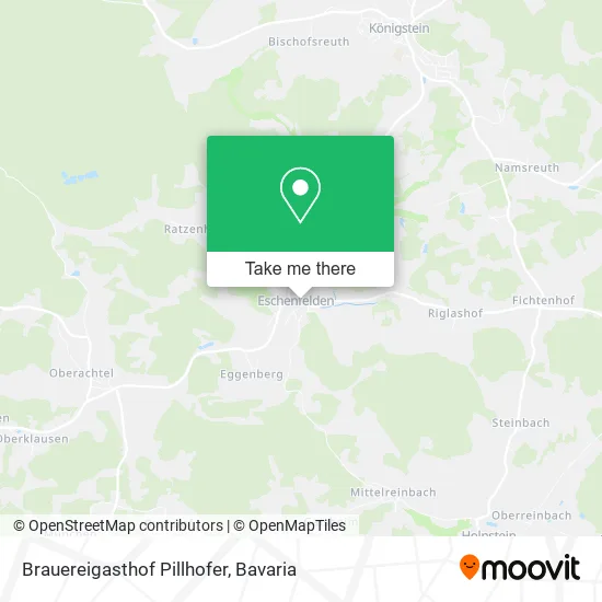 Карта Brauereigasthof Pillhofer