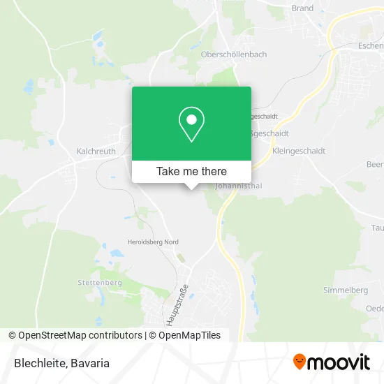 Карта Blechleite