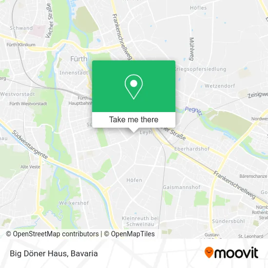 Карта Big Döner Haus