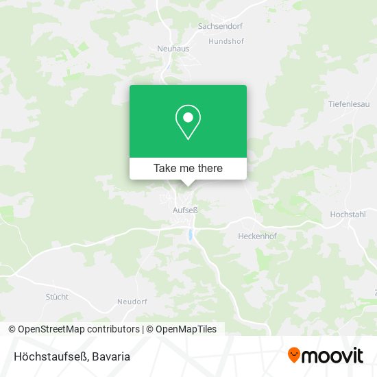 Höchstaufseß map