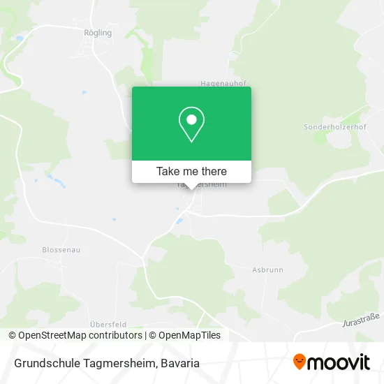 Карта Grundschule Tagmersheim