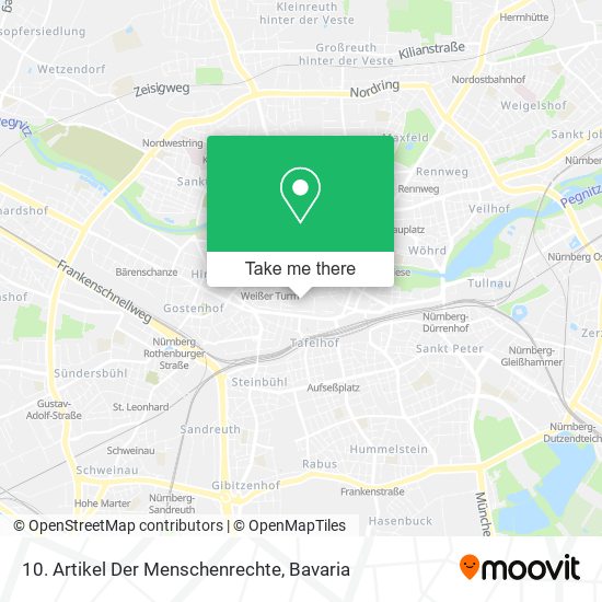 10. Artikel Der Menschenrechte map