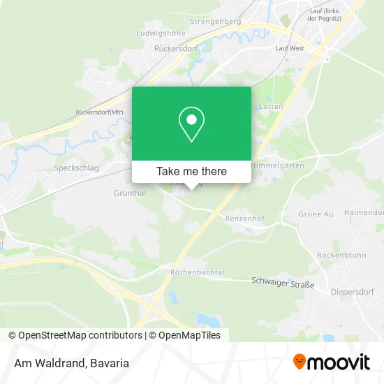 Карта Am Waldrand