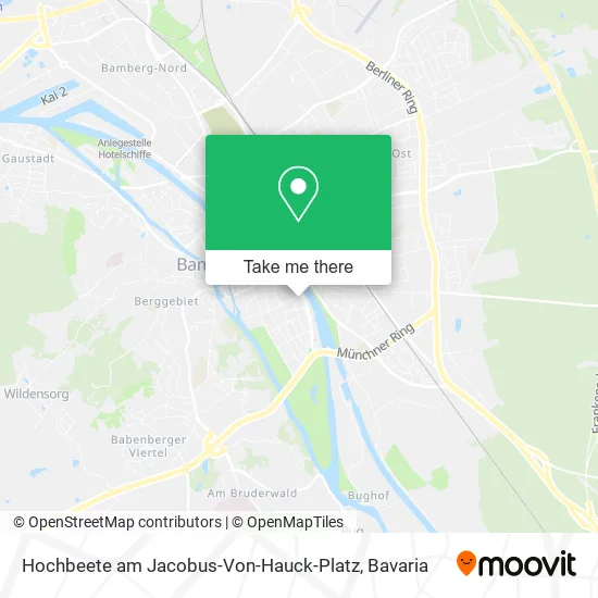 Карта Hochbeete am Jacobus-Von-Hauck-Platz