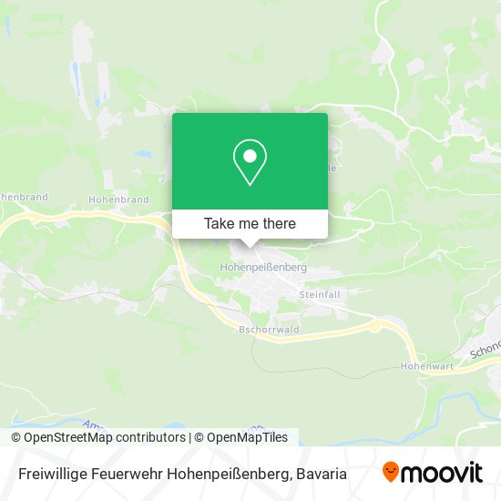 Карта Freiwillige Feuerwehr Hohenpeißenberg