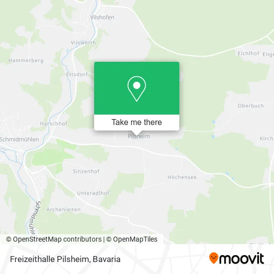 Карта Freizeithalle Pilsheim