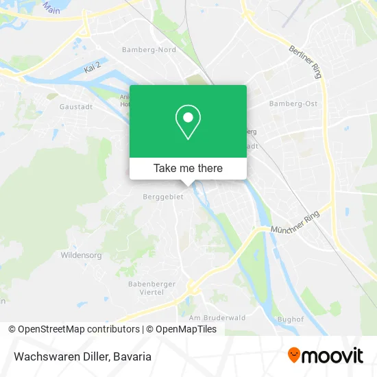 Карта Wachswaren Diller