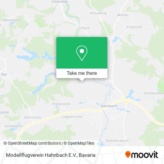 Карта Modellflugverein Hahnbach E.V.