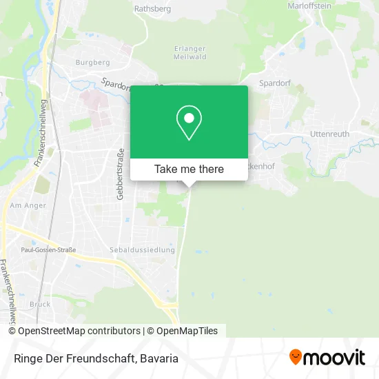 Карта Ringe Der Freundschaft