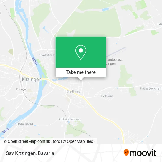 Карта Ssv Kitzingen