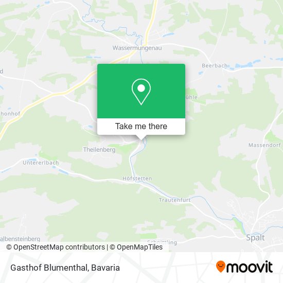 Gasthof Blumenthal map