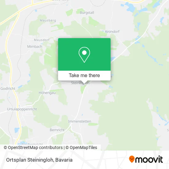 Карта Ortsplan Steiningloh