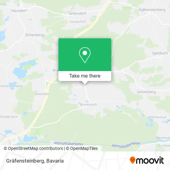 Карта Gräfensteinberg