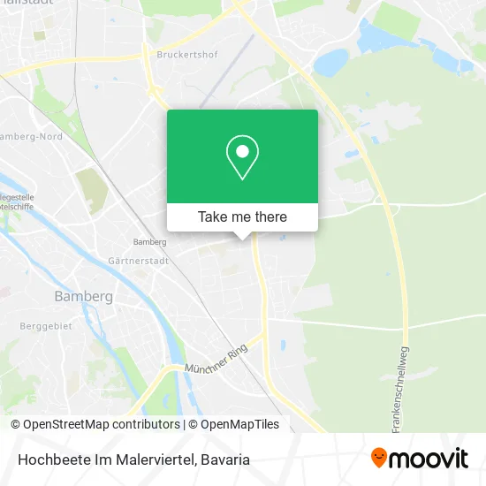 Карта Hochbeete Im Malerviertel
