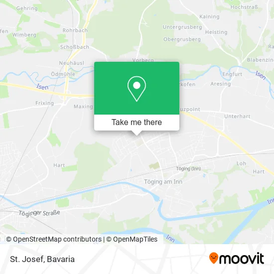 Карта St. Josef