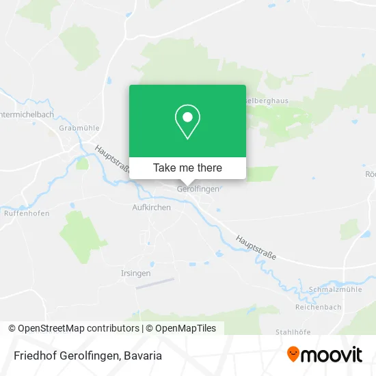 Карта Friedhof Gerolfingen