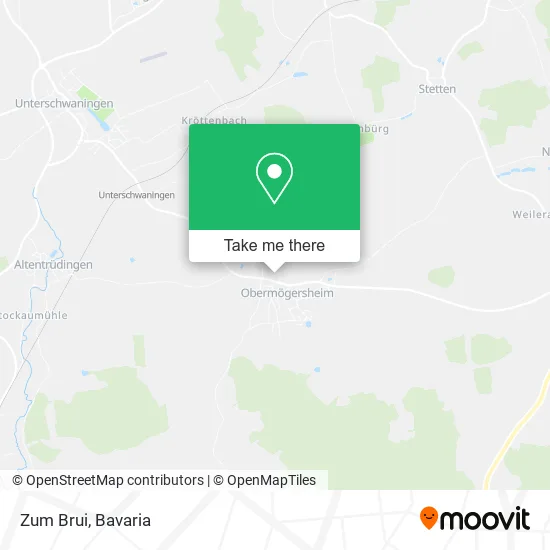 Карта Zum Brui