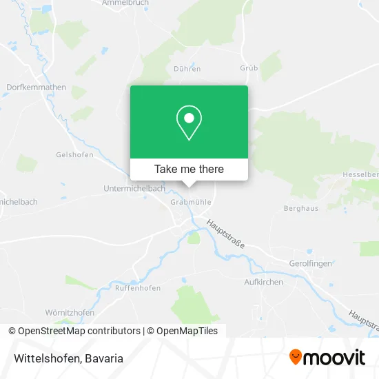 Карта Wittelshofen