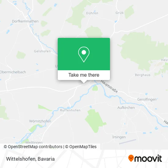 Карта Wittelshofen