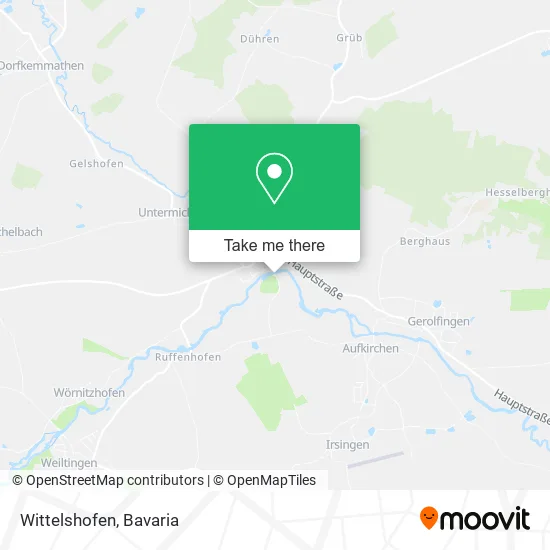Карта Wittelshofen