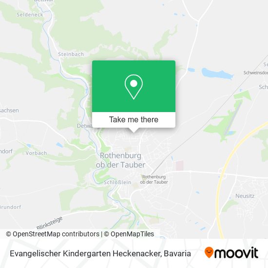 Evangelischer Kindergarten Heckenacker map