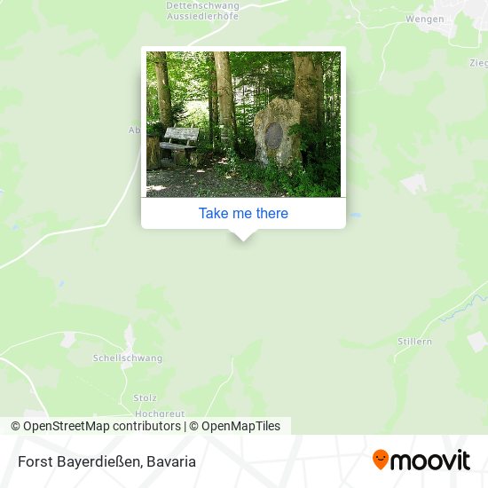 Карта Forst Bayerdießen
