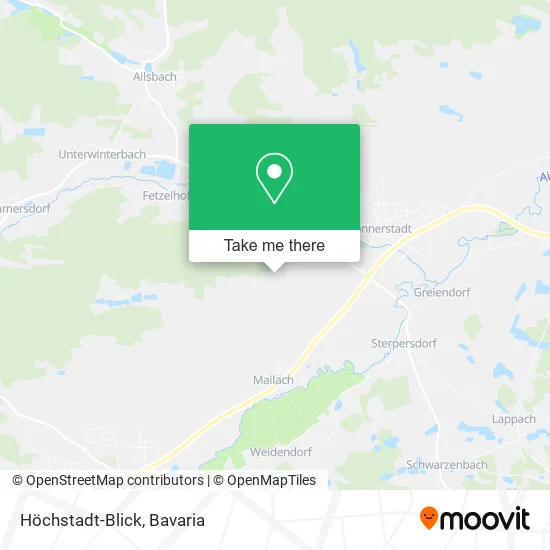 Карта Höchstadt-Blick