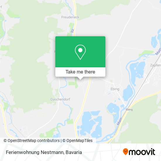 Ferienwohnung Nestmann map