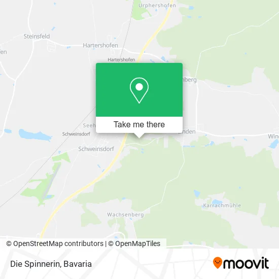 Карта Die Spinnerin