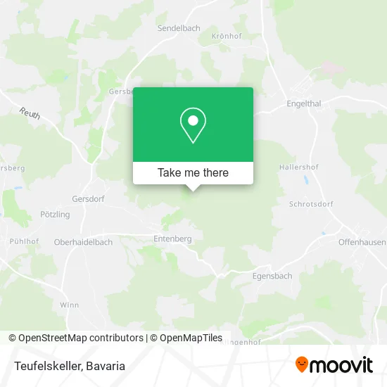 Карта Teufelskeller