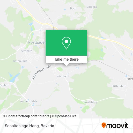 Карта Schaltanlage Heng