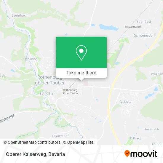 Карта Oberer Kaiserweg