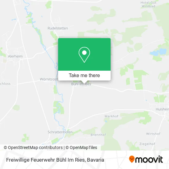 Карта Freiwillige Feuerwehr Bühl Im Ries