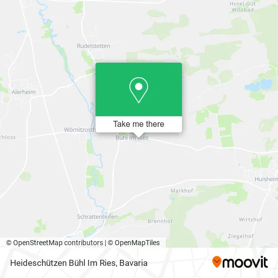 Карта Heideschützen Bühl Im Ries