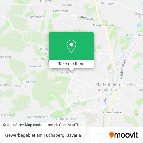 Карта Gewerbegebiet am Fuchsberg