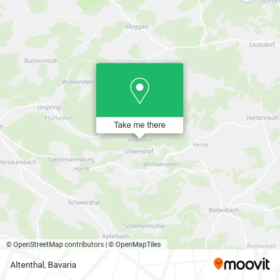 Карта Altenthal