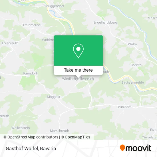 Карта Gasthof Wölfel