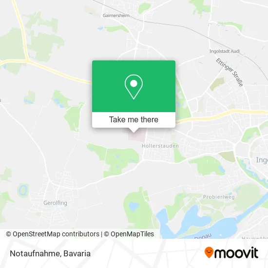 Карта Notaufnahme