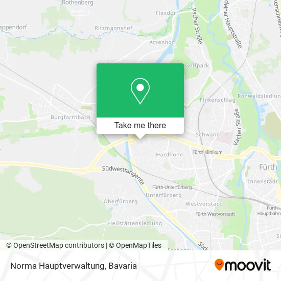 Карта Norma Hauptverwaltung