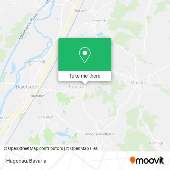 Карта Hagenau