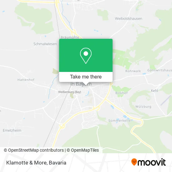 Карта Klamotte & More