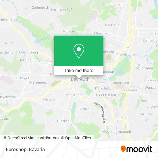 Карта Euroshop